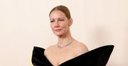 Oscary 2024. Sandra Huller zadała szyku w stylu starego Hollywood