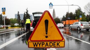 Dwie kolizje w Strzyżawie. Utrudnienia na drodze krajowej nr 80 pod Bydgoszczą