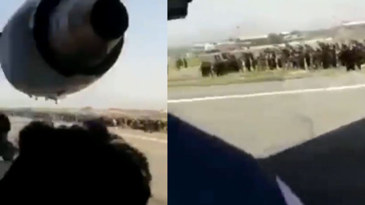 Chwilę przed śmiercią Afgańczycy nagrali wideo z lotniska.