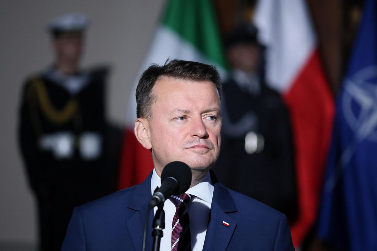 Minister Błaszczak z wizytą w USA. Nietypowa wymiana zdań z sekretarzem obrony 