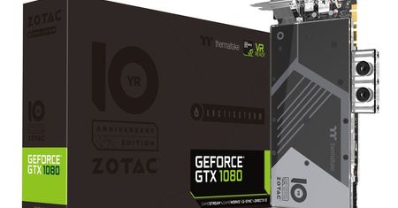 Wyjątkowy GeForce GTX 1080 na 10-lecie firmy Zotac