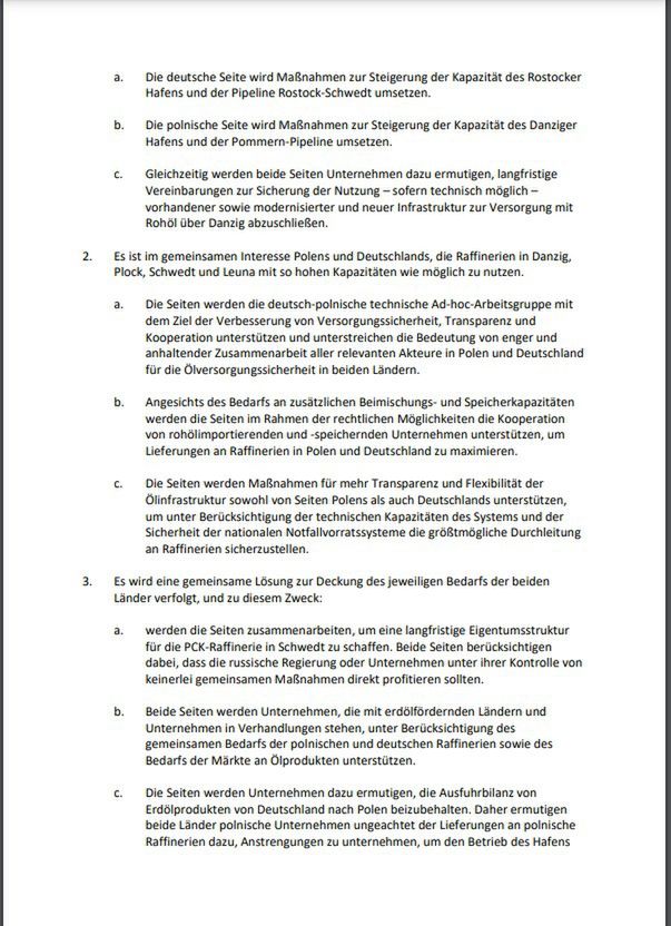 Porozumienie z między Polską a Niemcami