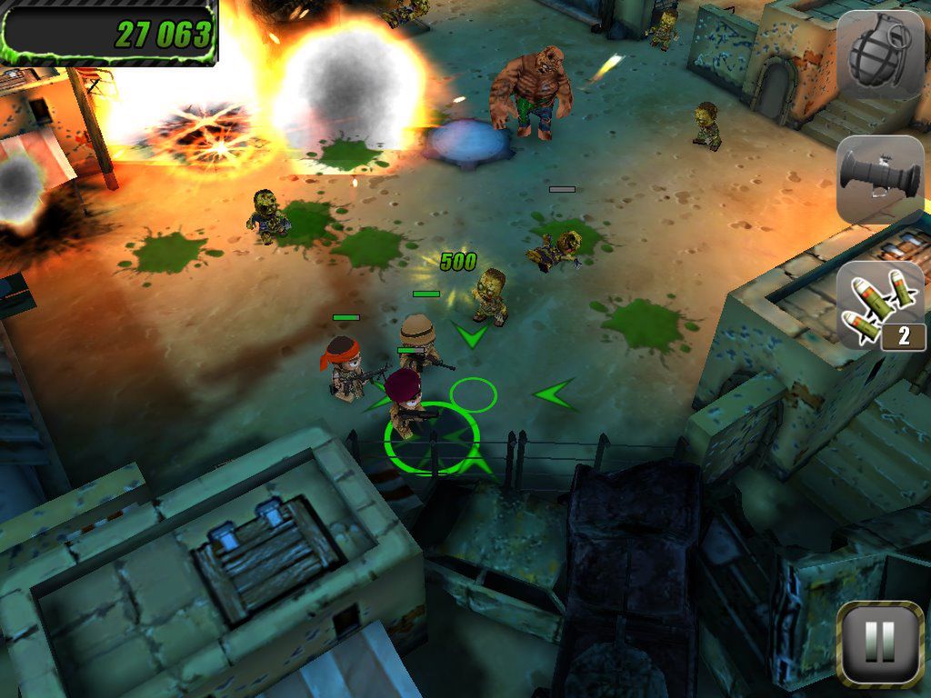 Zombiaki w Tiny Troopers! 2