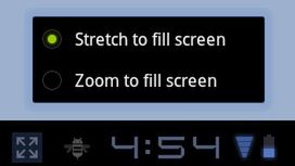 Android 3.2 z nowym rodzajem zoomu 1