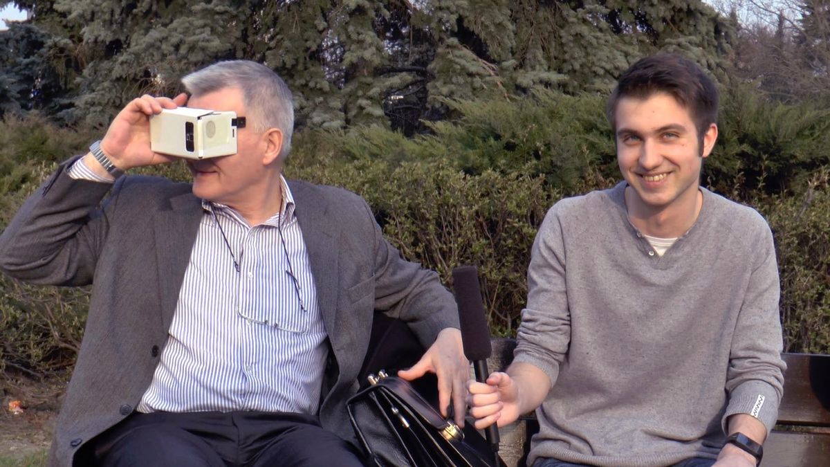 Wirtualna rzeczywistość - sonda i najlepsze reakcje ludzi 1