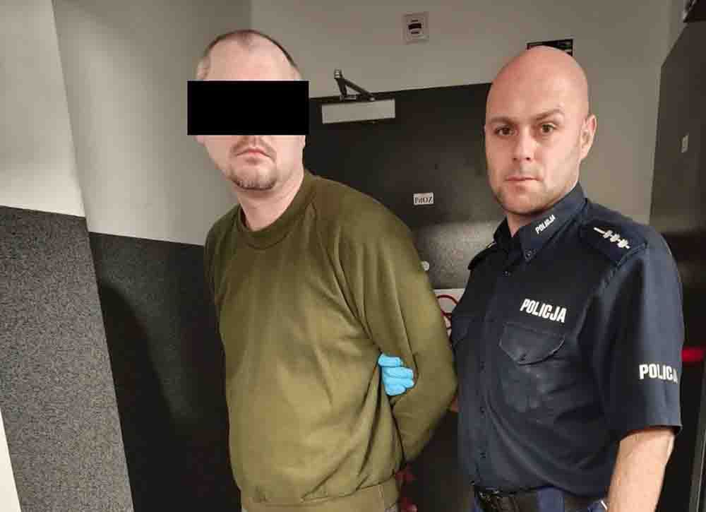 Opole Lubelskie: Pijany z wesela pojechał do sklepu i zaatakował policjanta