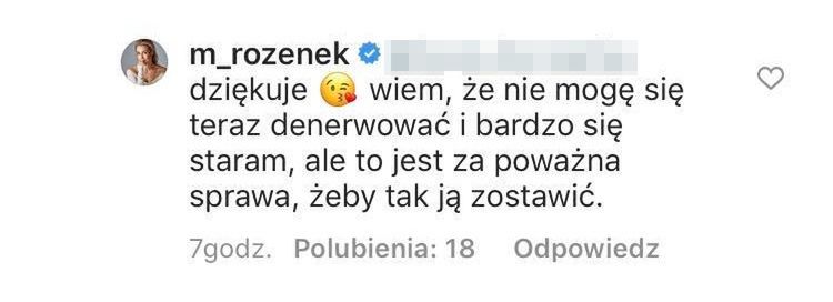 Małgorzata Rozenek broni Radosława Majdana