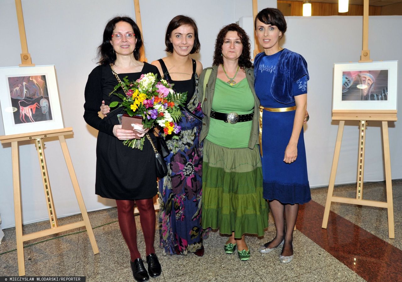 Od lewej: Małgorzata Niemen, Eleonora Niemen, Maria Gutowska, Natalia Niemen 