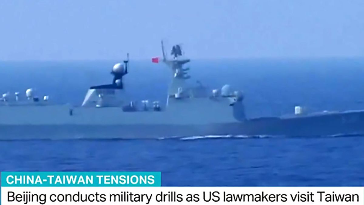 Chińska armia przeprowadziła w piątek ćwiczenia w pobliżu Tajwanu