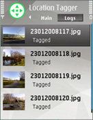 Location Tagger Nokii we współpracy z GPS 1