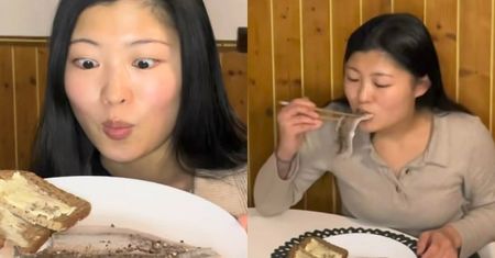 Japonka pierwszy raz w życiu jadła naszego śledzia. Oto co wyczuła już po jednym kęsie