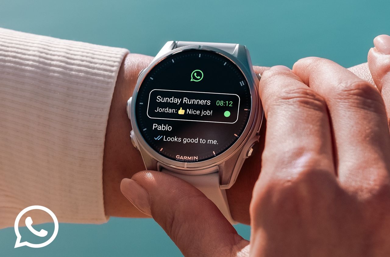WhatsApp trafia na zegarki Garmin. To pierwsza taka aplikacja