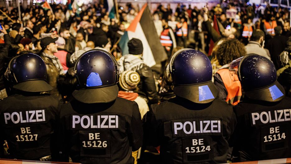 Demonstracja w Berlinie