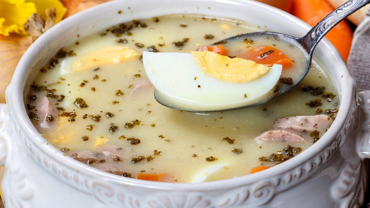 Żurek babci z Podlasia - przepis