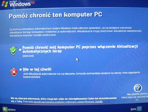 Instalacja Windows XP krok po kroku 19
