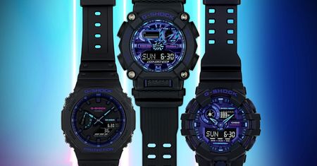 Nowe zegarki Casio - G-Shock w stylu cyberpunk
