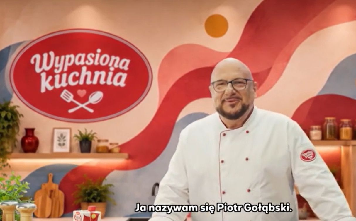 Piotr Gąsowski w serialu "Wypasiona kuchnia"