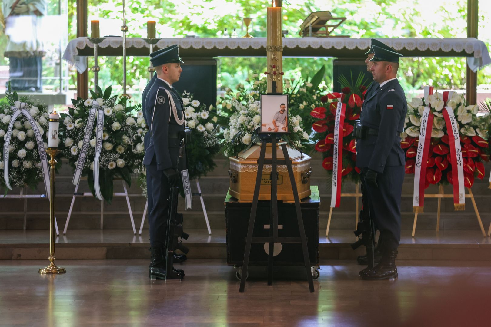 Narzeczona zabrała głos. Poruszające słowa na pogrzebie Marcina Mizi