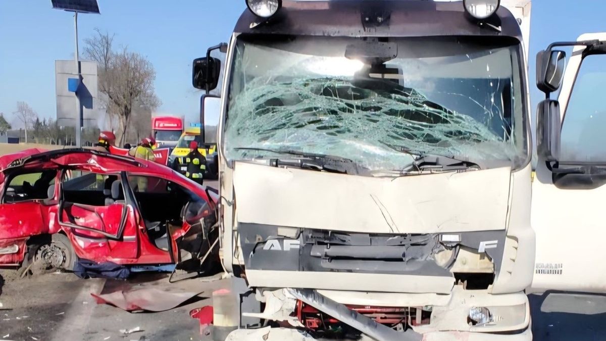 Wypadek w miejscowości Bielsk.