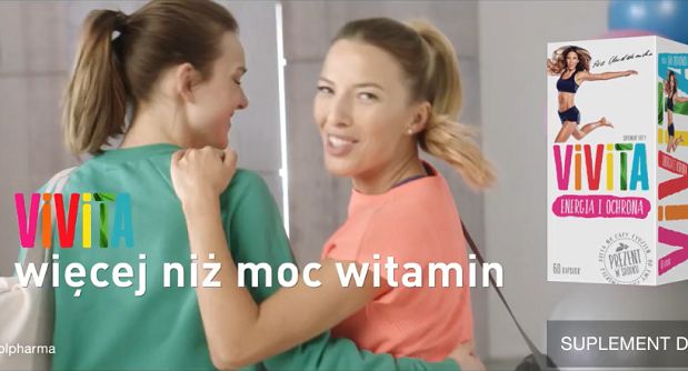 Ewa Chodakowska reklamuje suplement diety Vivita jako „więcej niż moc witamin” (wideo)