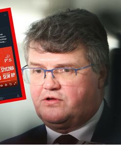 Wąsik zamieścił wpis w serwisie X. Równocześnie szuka go policja