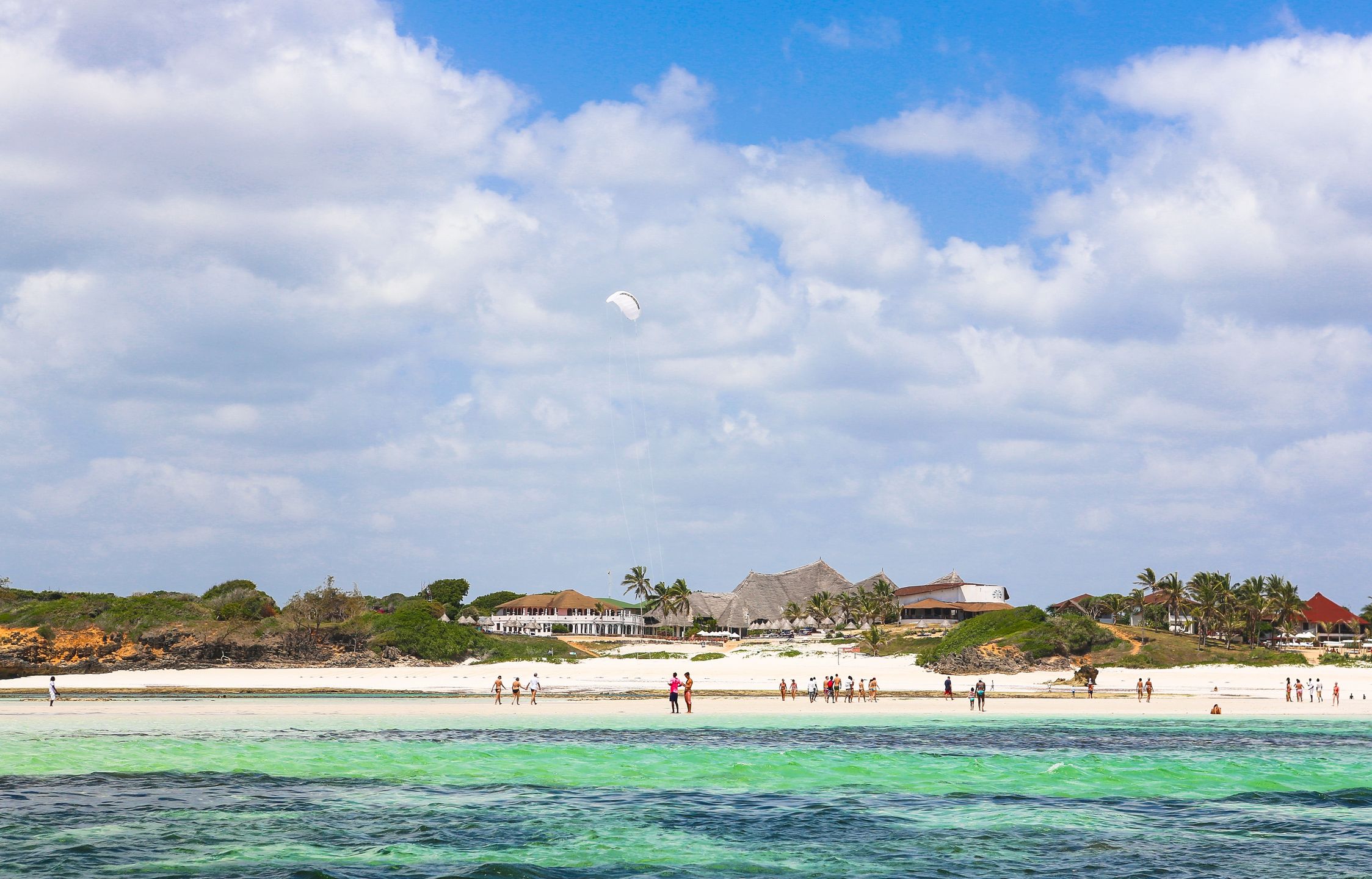 Plaża w Watamu, 15 km na południe od Malindi