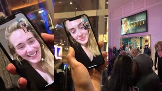 Zapłakana Adele rozmawia z fanami na FaceTime, oferując im w ramach przeprosin żetony na darmowe DRINKI...