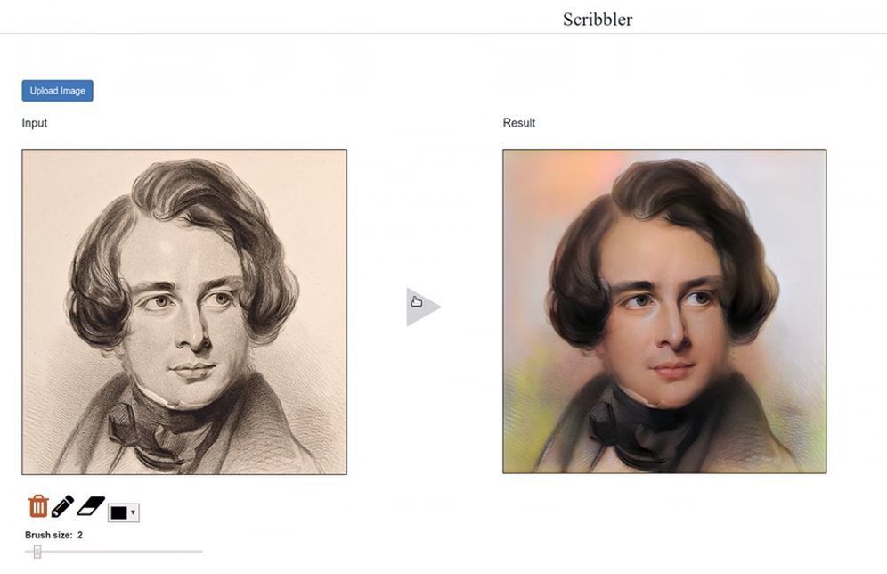 Adobe Scribbler pokoloruje czarno-białe portrety w kilka sekund 4