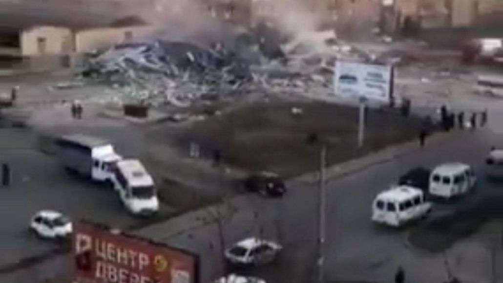 W mieście Władykaukaz w Rosji doszło dzisiaj do potężnej eksplozji w jednym z supermarketów. 