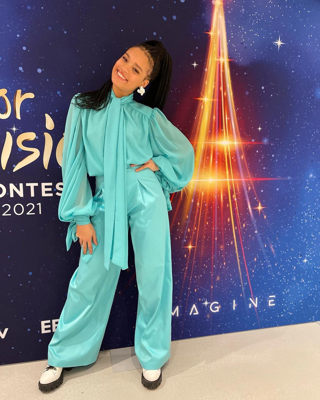 Sara Egwu-James na Eurowizji Junior
