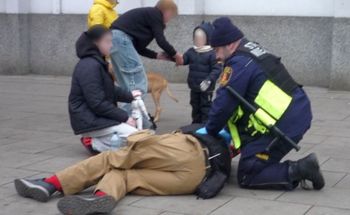 Dramat w Warszawie. Ojciec dostał ataku na oczach dzieci