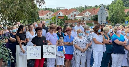 Afera po odwołaniu dyrektor szpitala w Wałbrzychu. "Zagrożenie dla życia i zdrowia mieszkańców"
