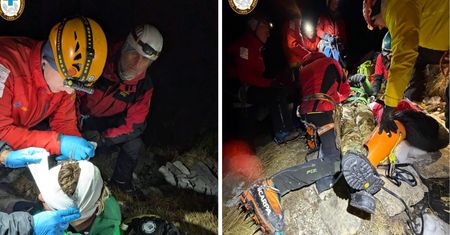Spadł z ponad 100 m. Dramatyczna akcja ratunkowa w górach