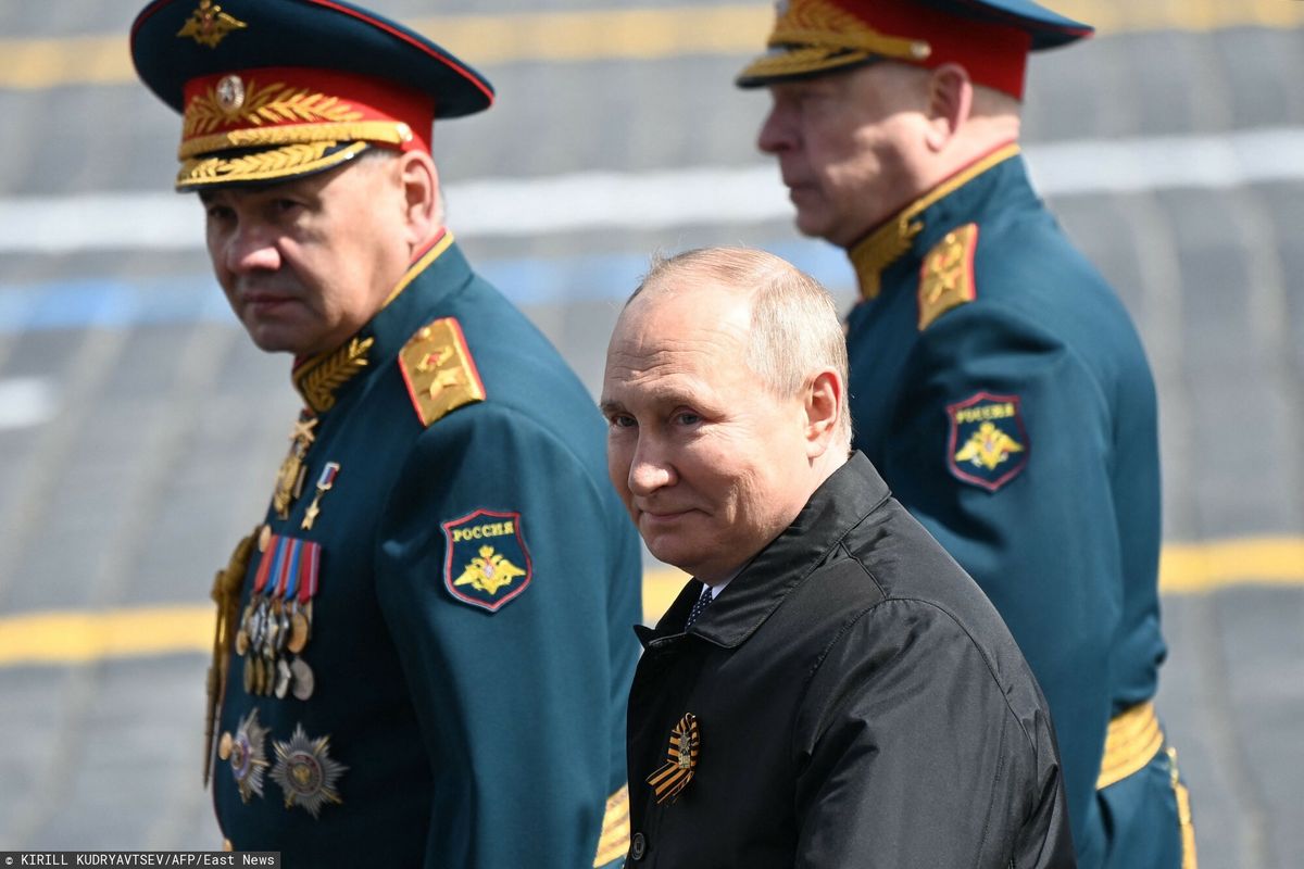 Dzień Zwycięstwa w Moskwie
Vladimir Putin i Sergei Shoigu 