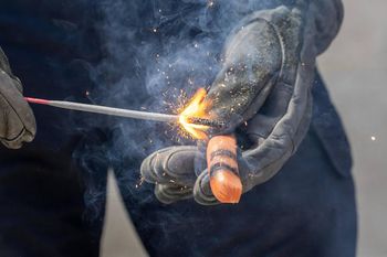 Pożar przez zimne ognie. Niemal powtórka ze Szwajcarii