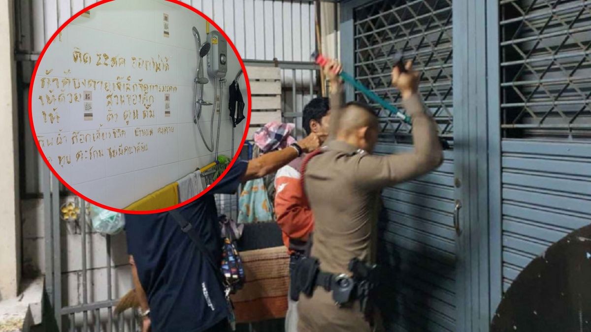 Kobieta spisała testament za pomocą szminki.