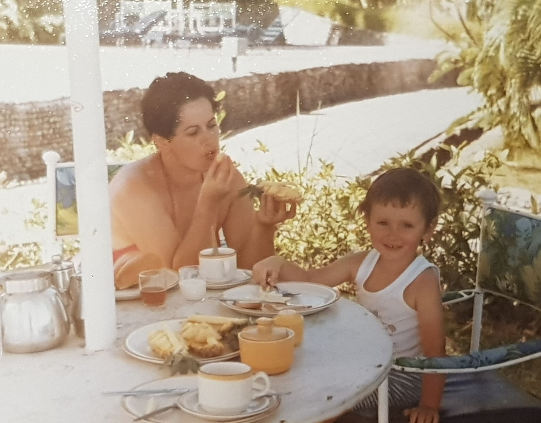 Pani Marianna z dziećmi