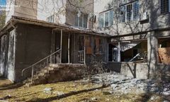 Rosjanie uderzyli w szpital dziecięcy. Wiele osób rannych