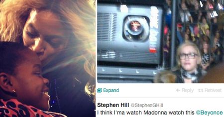 Madonna NA KONCERCIE BEYONCE! Nazywa ją "królową"! (ZDJĘCIA)