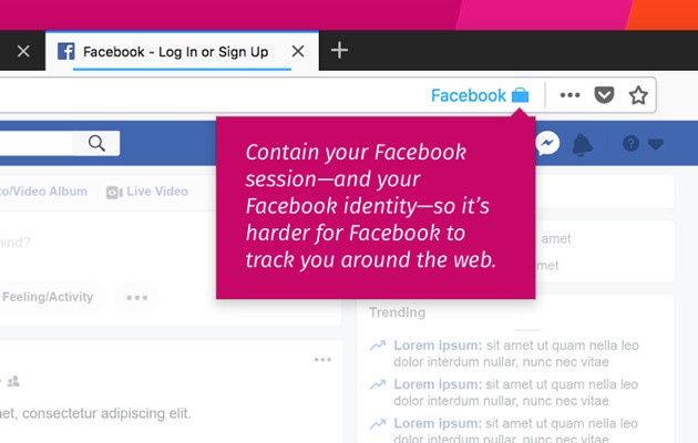 Facebook Container