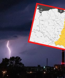 Burze na wschodzie Polski. Ostrzeżenia dla siedmiu województw