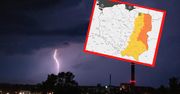 Burze na wschodzie Polski. Ostrzeżenia dla siedmiu województw