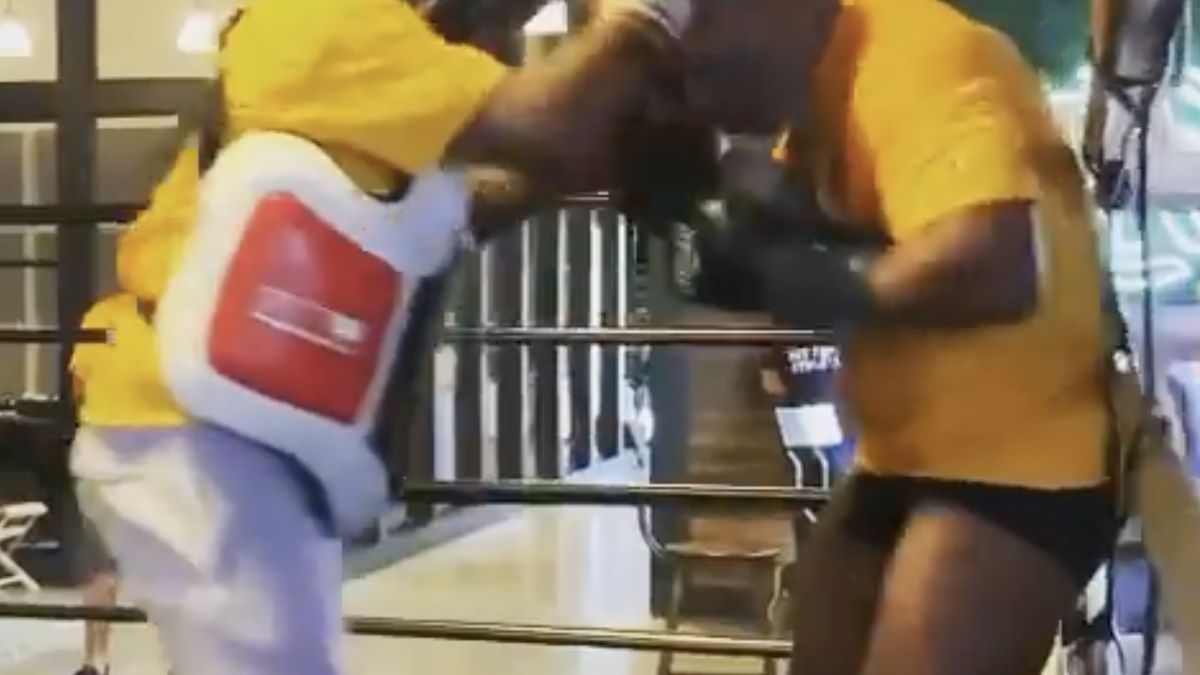 Trening Mike'a Tysona 