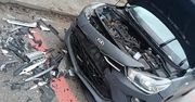 Dysa: Groźny wypadek. Jedna osoba trafiła do szpitala