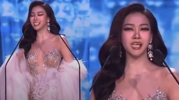 Wpadka uczestniczki konkursu miss. Na scenie wypadły jej SZTUCZNE ZĘBY! (WIDEO)