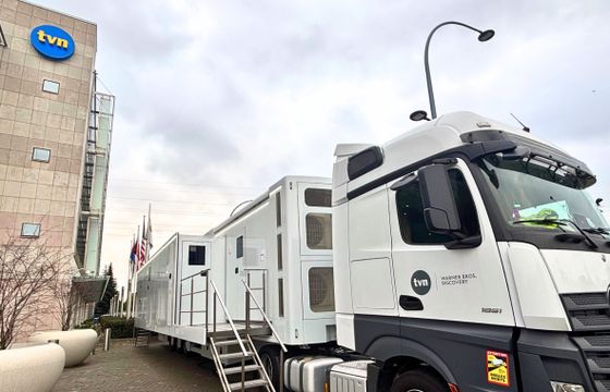 TVN Warner Bros. Discovery ma nowy wóz transmisyjny 4K