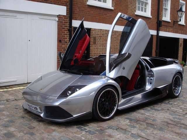 Chromowane Lamborghini Murcielago LP640