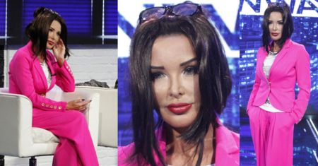 Ewa Minge w różowym garniturze w "Project Runway" (ZDJĘCIA)