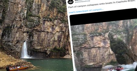 Brazylia. Rośnie bilans ofiar osunięcia się bloku skalnego do jeziora