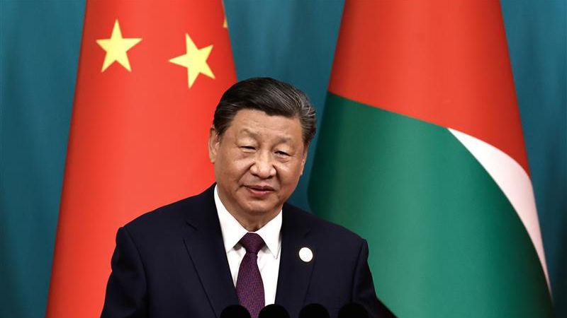 Przywódca Chin Xi Jinping